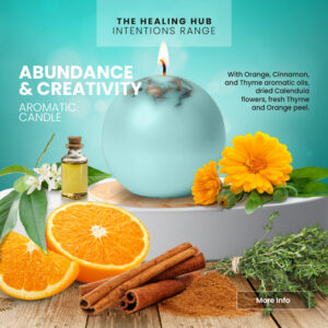 Abundance & Creativity Aromatic Candle