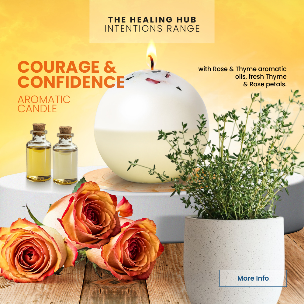 Courage & Confidence Aromatic Candle