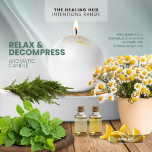 Relax & Decompress Aromatic Candle