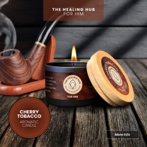 Cherry Tobacco Aromatic Candle