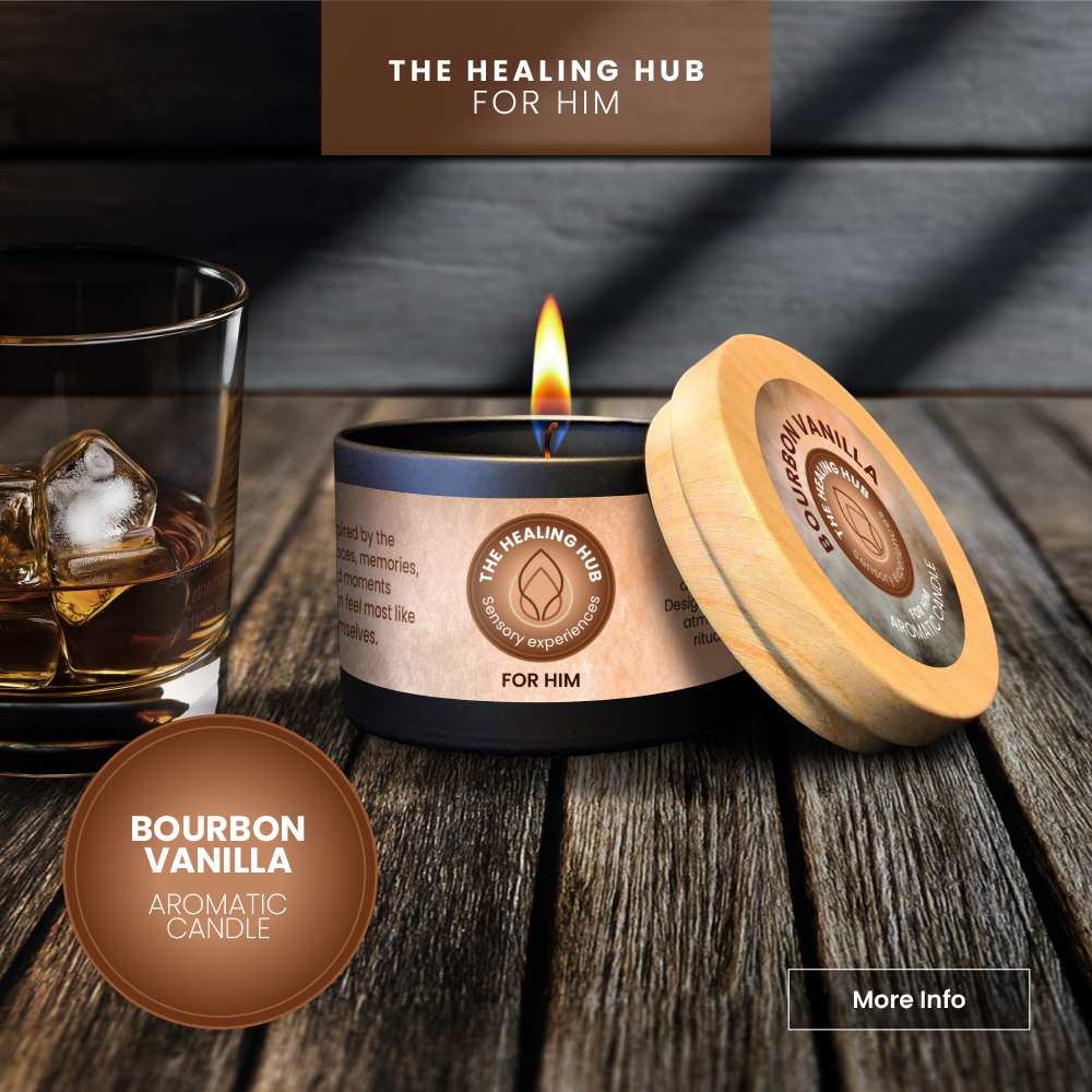 Bourbon Vanilla Aromatic Candle