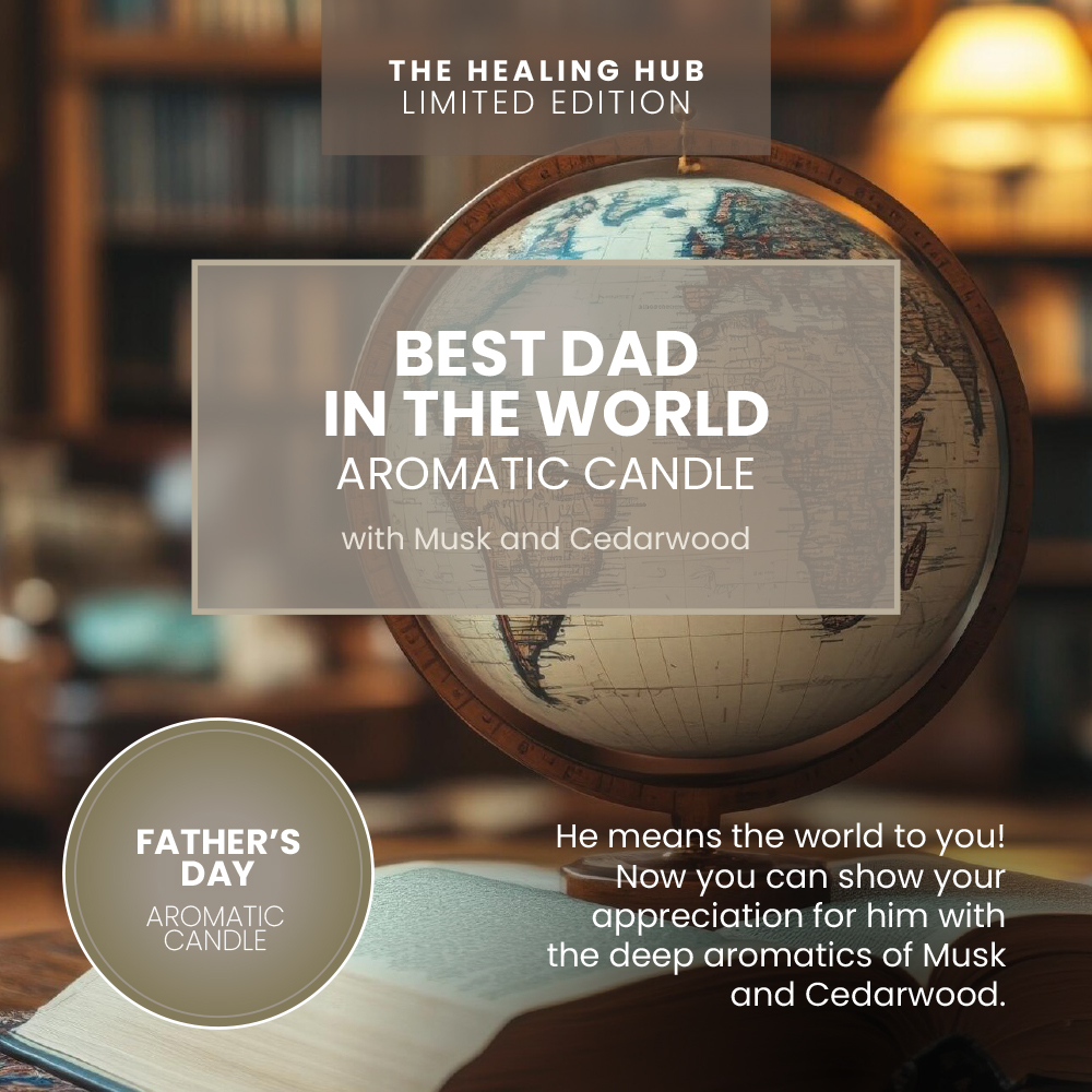 Best Dad in the World Aromatic Candle