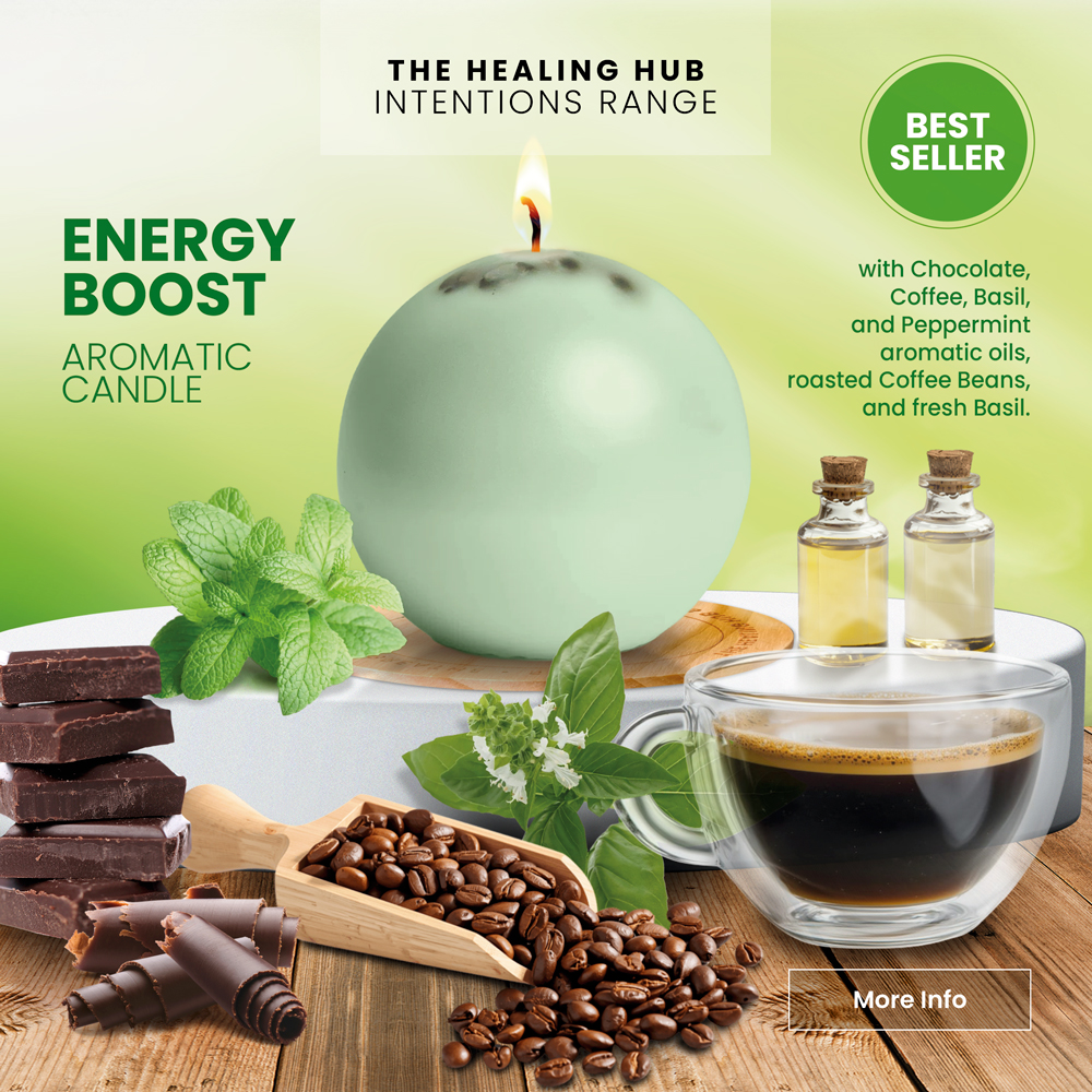 Energy Boost Aromatic Candle