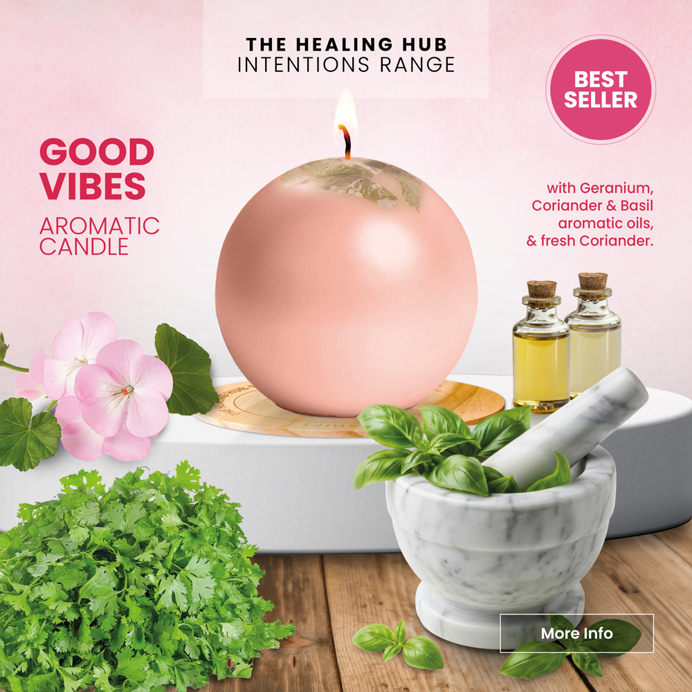 Good Vibes Aromatic Candle